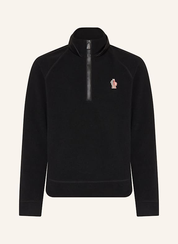 MONCLER enfant Fleecový svetr ČERNÁ