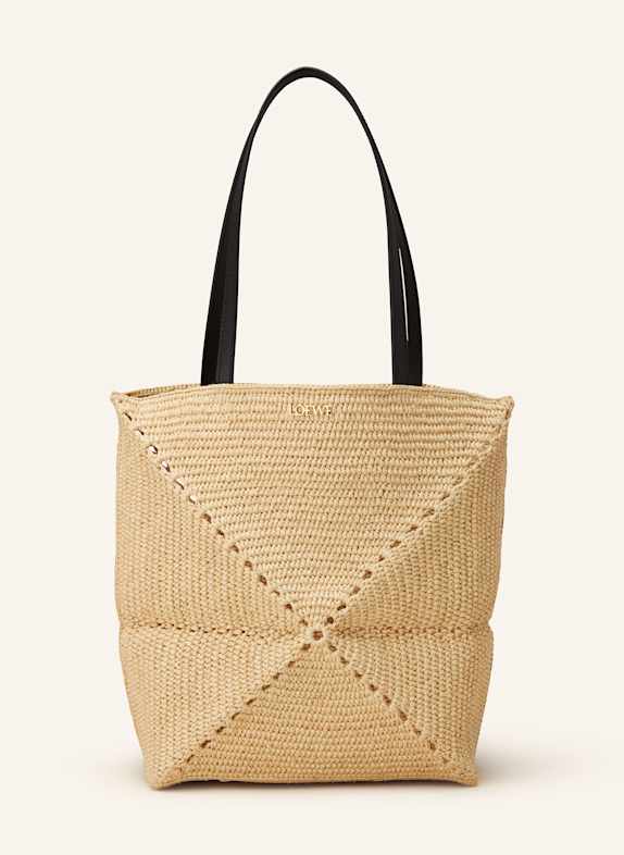 LOEWE Shopper PUZZLE FOLD MEDIUM CREME