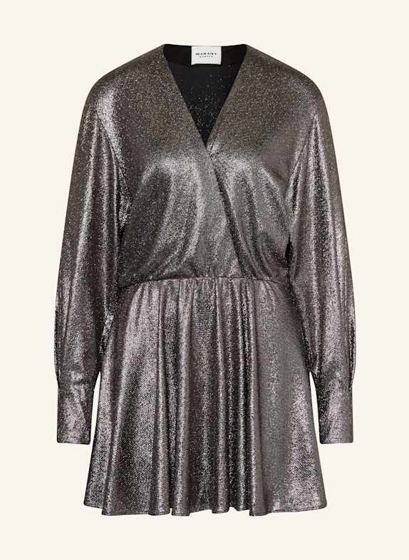 MARANT ÉTOILE Jerseykleid ALEXANE SILBER/ SCHWARZ