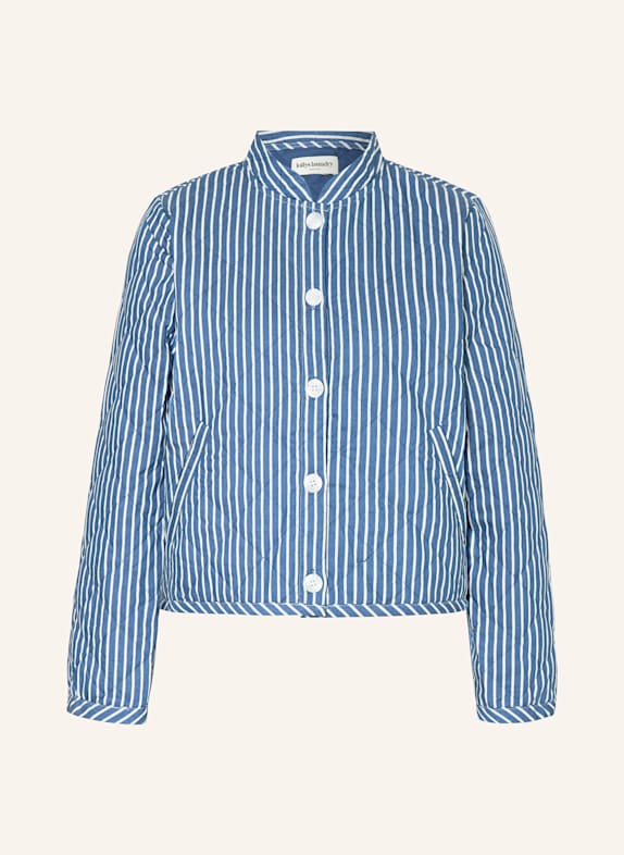 lollys laundry Blouson EMILIALL BLAU/ WEISS