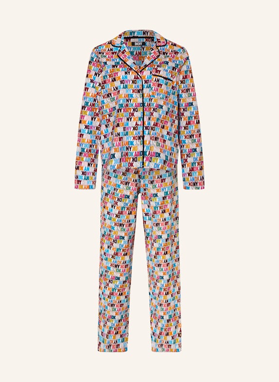 DKNY NIGHT IN READY pajamas WHITE/ PINK/ BLUE