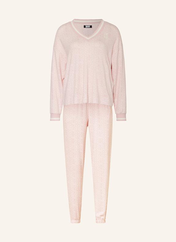 DKNY Pajamas FALLS FINDEST PINK/ WHITE