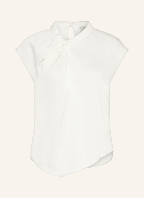 NEO NOIR Blusenshirt FLEUR aus Satin CREME