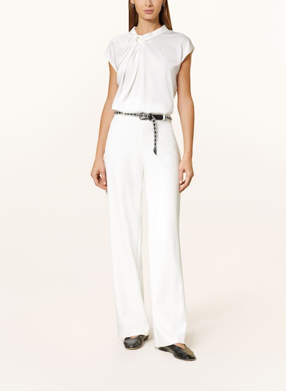 NEO NOIR Shirt blouse FLEUR in satin CREAM