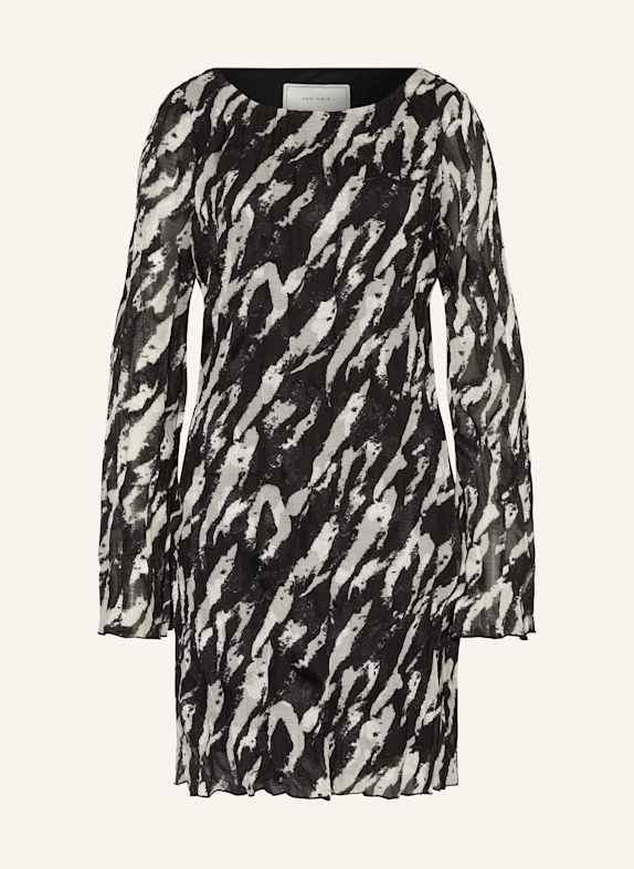 NEO NOIR Kleid LUNI SCHWARZ/ HELLGRAU