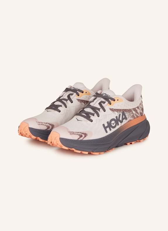 HOKA Trailrunning-Schuhe CHALLENGER 7 GTX HELLROSA/ DUNKELGRAU