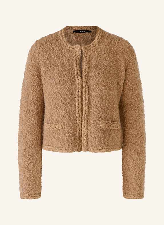 oui Kastenjacke CAMEL