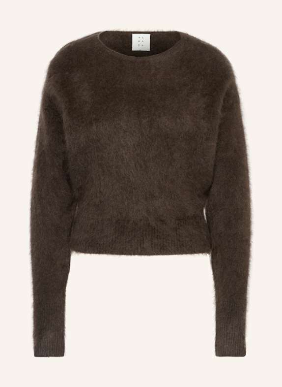 ALMADA LABEL Cashmere-Pullover ZOE DUNKELBRAUN
