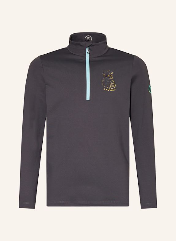 BOGNER Bunda Midlayer BENNO TMAVĚ ŠEDÁ
