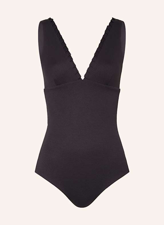 MYMARINI Shape-Badeanzug SWIMSUIT NO. 2 mit UV-Schutz 50+ SCHWARZ