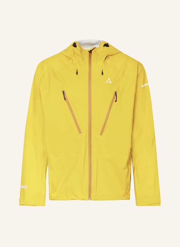 Schöffel Funktionsjacke BLAUEIS DUNKELGELB