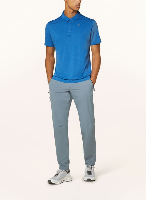 Schöffel Functioneel poloshirt TAURON BLAUW