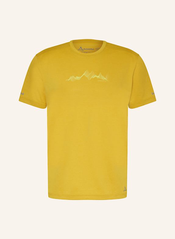 Schöffel T-Shirt SULTEN DUNKELGELB
