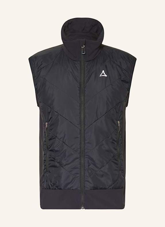 Schöffel Hybrid-Steppweste BLAUEIS SCHWARZ