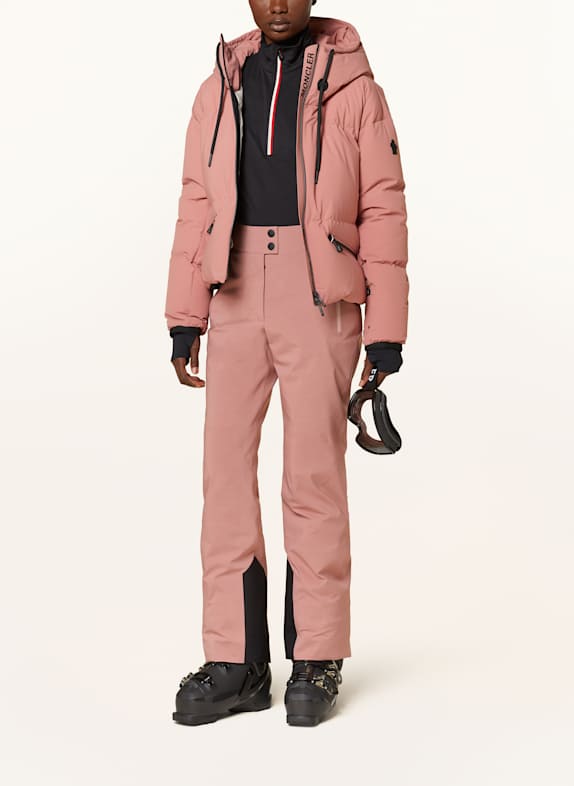 MONCLER GRENOBLE Puchowa kurtka narciarska ALLESAZ BRUDNY RÓŻ