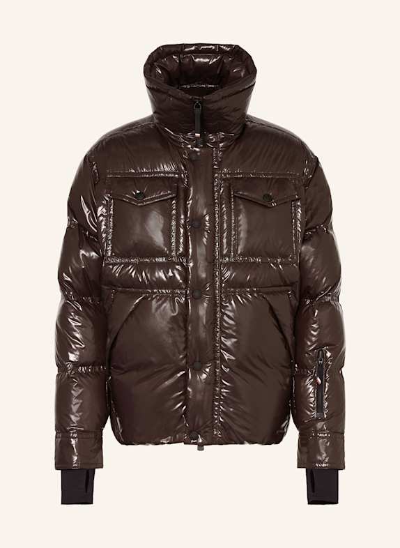 MONCLER GRENOBLE Daunenjacke TECKA DUNKELBRAUN