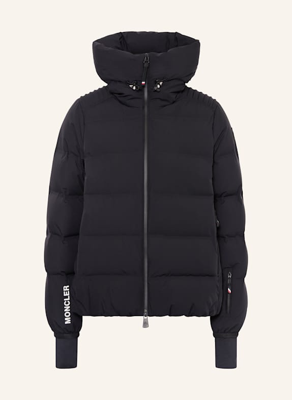 MONCLER GRENOBLE Daunen-Skijacke SUISSES SCHWARZ
