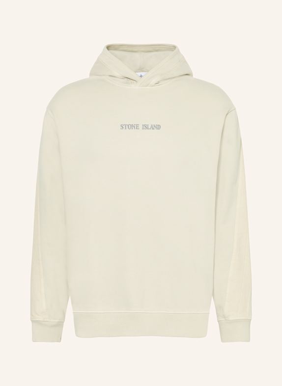 STONE ISLAND Hoodie CREME
