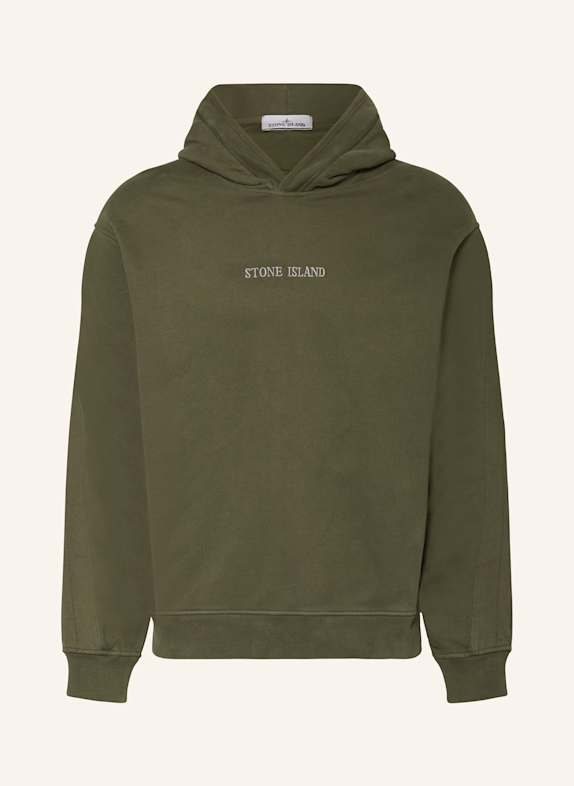 STONE ISLAND Hoodie OLIV