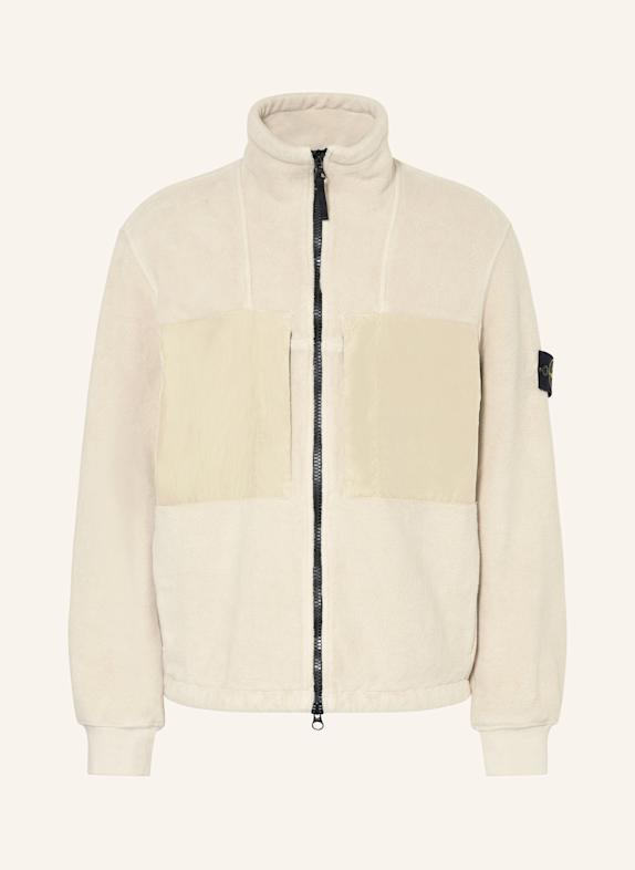 STONE ISLAND Fleecejacke HELLBRAUN