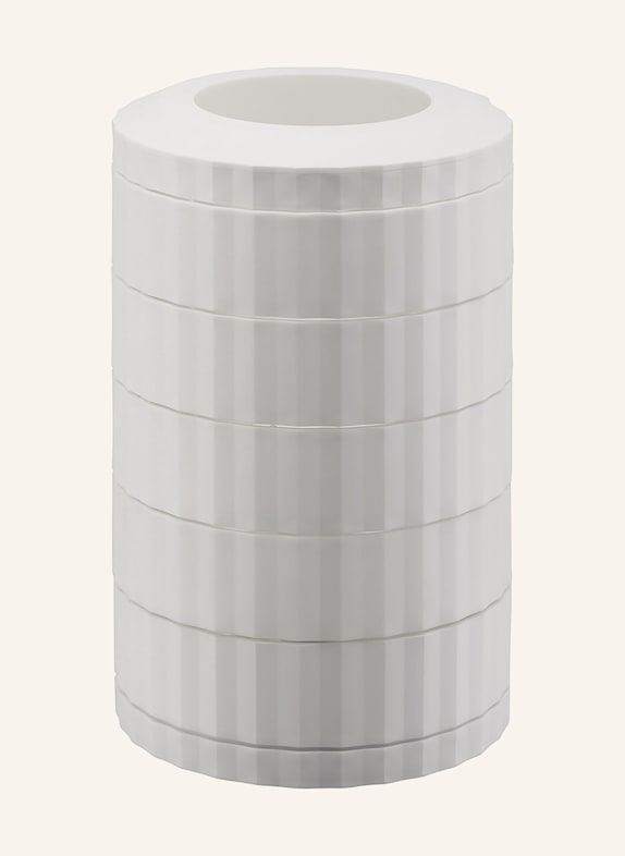 ALESSI Espressokapselhalter PLISSÉ CREME