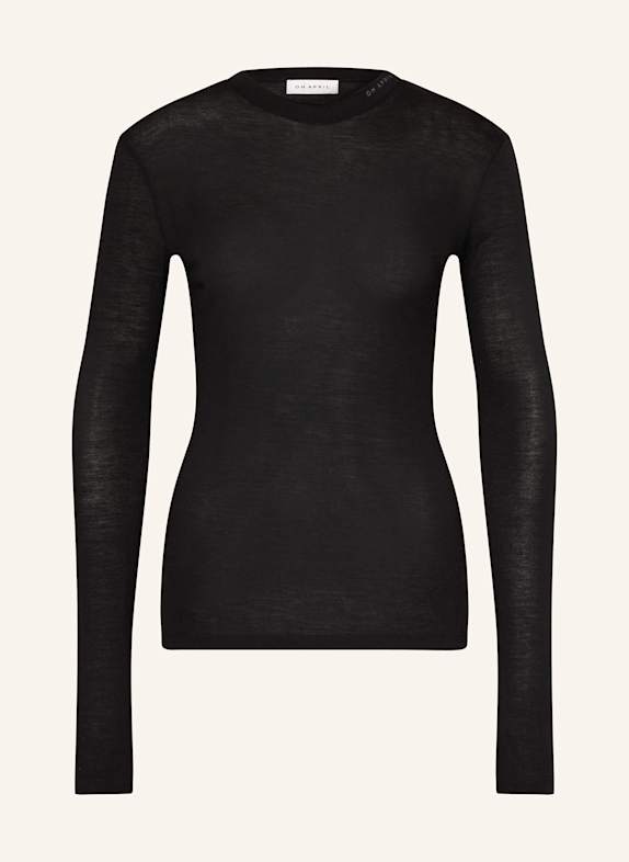 OH APRIL Longsleeve WILLOW SCHWARZ