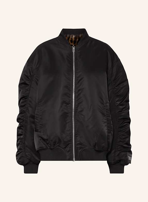 OH APRIL Blouson RUNE zum Wenden SCHWARZ/ BEIGE/ DUNKELBRAUN