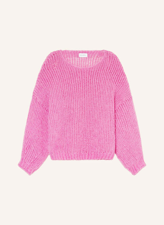 OH APRIL Mohair-Pullover SAFA PINK