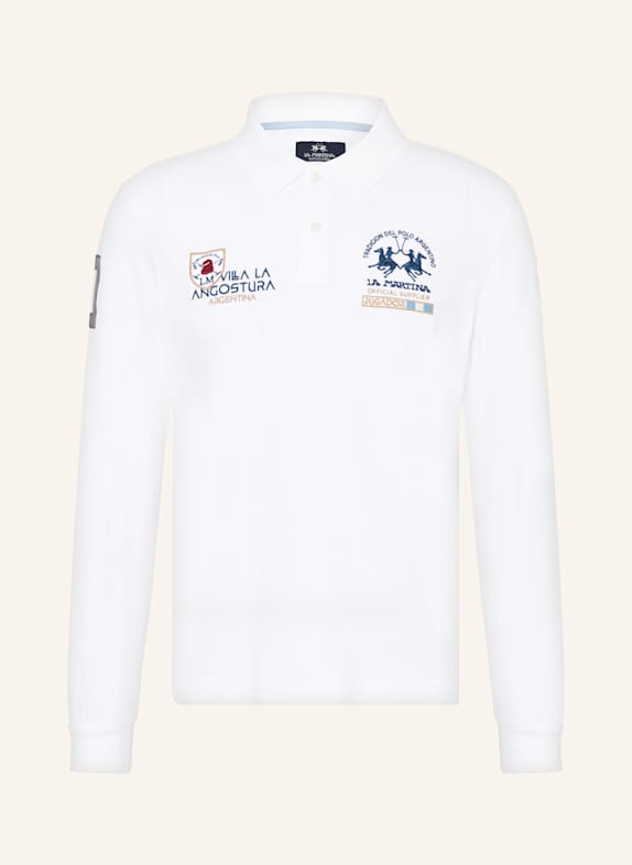 LA MARTINA Jersey polo shirt WHITE