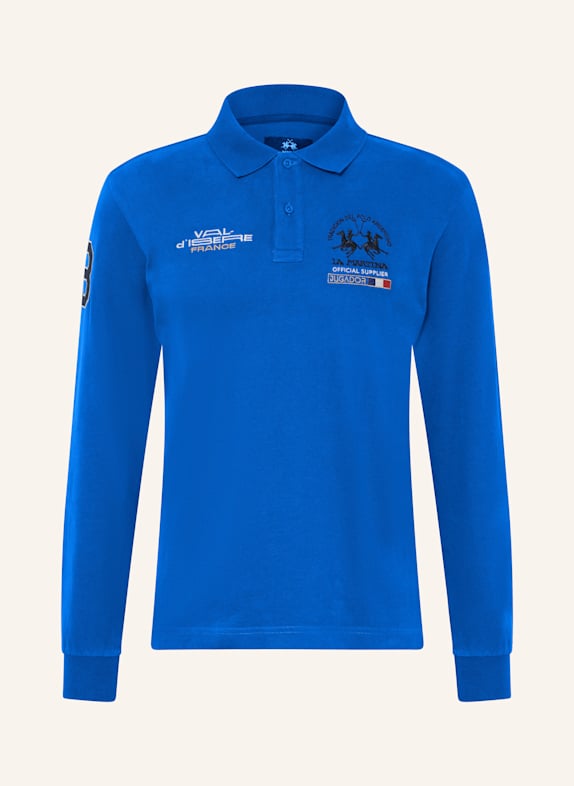 LA MARTINA Jersey polo shirt BLUE