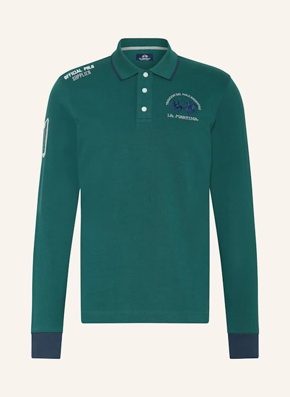 LA MARTINA Jersey polo shirt GREEN