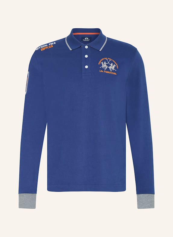 LA MARTINA Jersey polo shirt BLUE