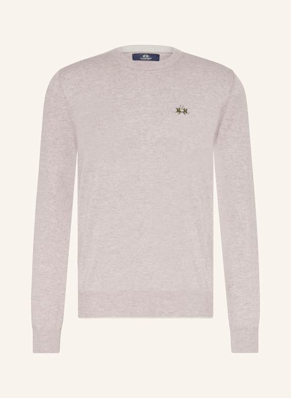 LA MARTINA Sweater TAUPE/ OLIVE/ LIGHT GRAY