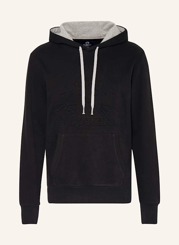 LA MARTINA Hoodie BLACK