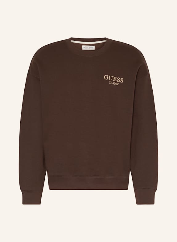 GUESS JEANS ombro DARK BROWN/ LIGHT BROWN