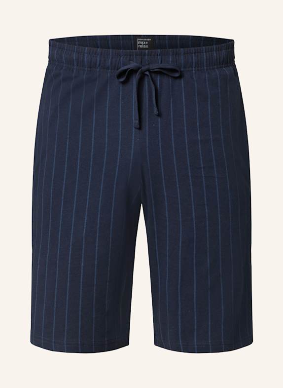 SCHIESSER Schlafshorts MIX+RELAX DUNKELBLAU/ BLAU