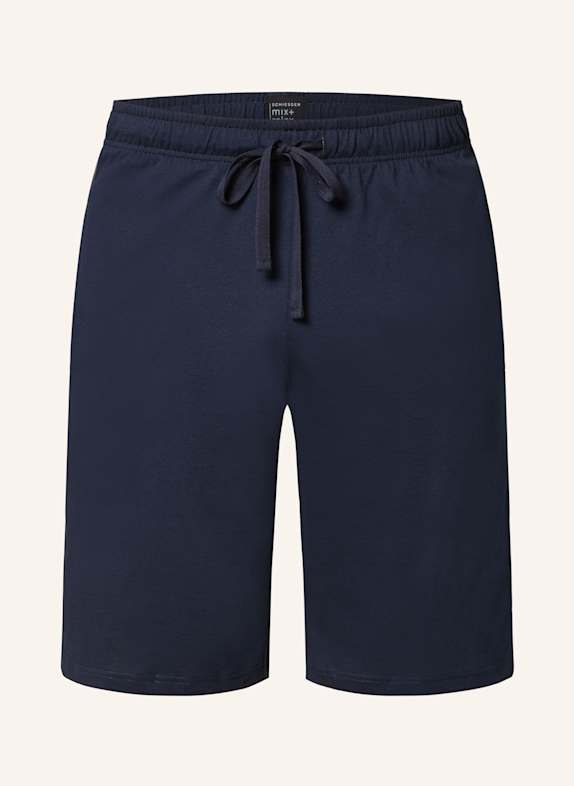 SCHIESSER Schlafshorts MIX+RELAX DUNKELBLAU