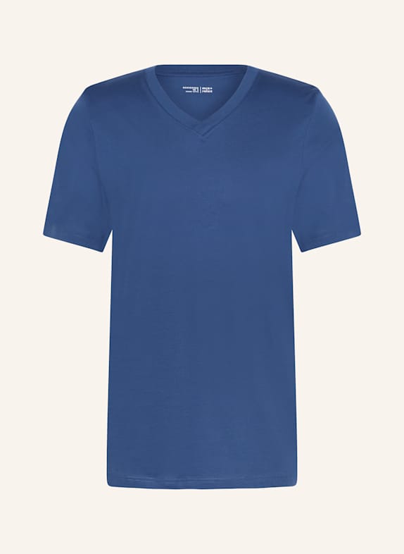 SCHIESSER Schlafshirt MIX+RELAX DUNKELBLAU
