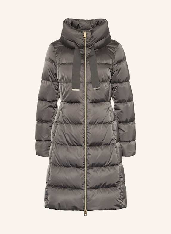 HERNO CAPPOTTO down coat GRAY