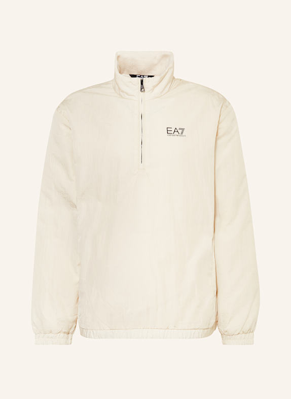 Giorgio ARMANI loafers logo-embroidered short-sleeve polo shirt Outdoor jacket CREAM