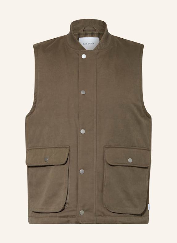 LES DEUX MONTANA vest KHAKI