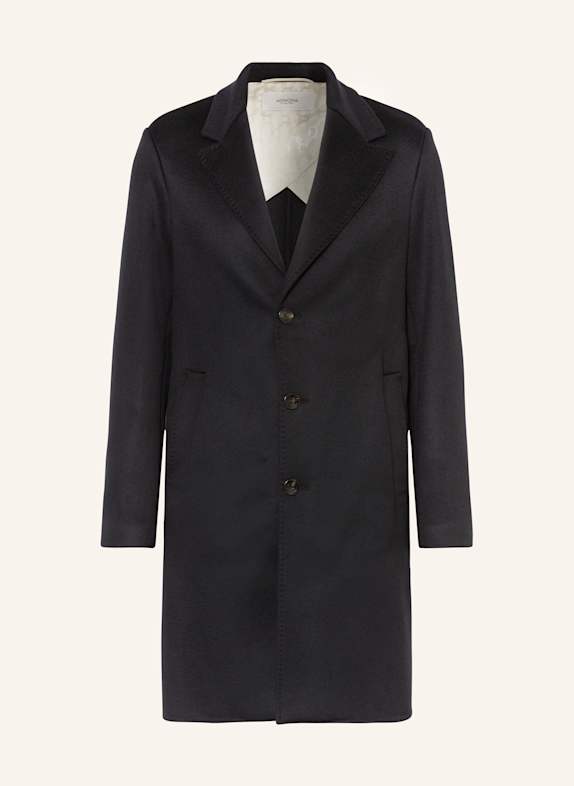 AGNONA Cashmere-Mantel SCHWARZ