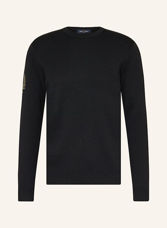 FRED PERRY Sweater BLACK
