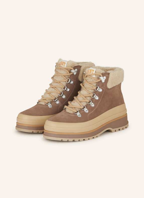 GANT Schnürboots WINTLY BEIGE/ TAUPE