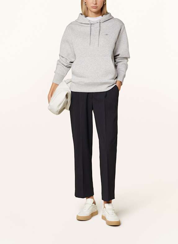 GANT Hoodie LICHTGRIJS
