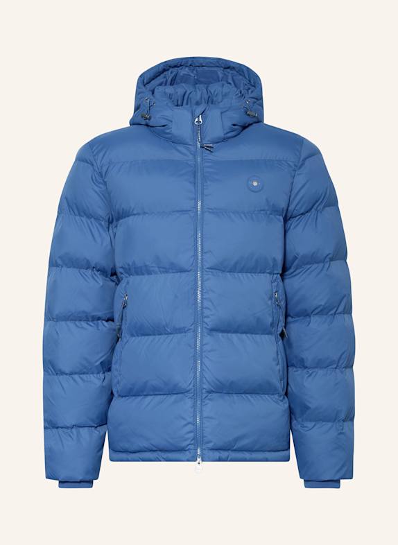 GANT Steppjacke ACTIVE CLOUD mit abnehmbarer Kapuze BLAU