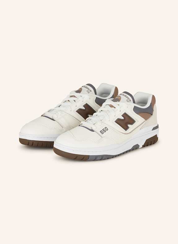 new balance Sneakersy 550 REŽNÁ/ ČERNOŠEDÁ/ HNĚDÁ