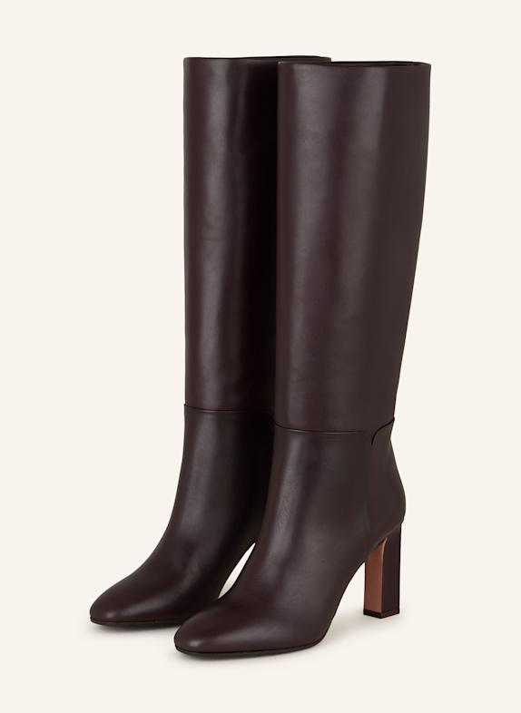 AQUAZZURA Stiefel SELLIER DUNKELROT
