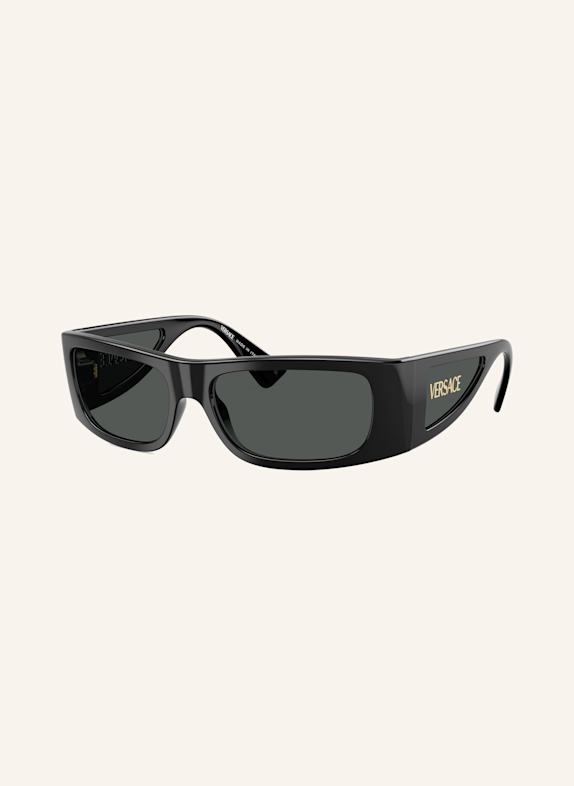 VERSACE Sonnenbrille VE4482 GB1/87 - SCHWARZ/ DUNKELGRAU