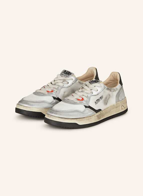 AUTRY Sneaker SUPER VINTAGE SILBER/ WEISS/ SCHWARZ